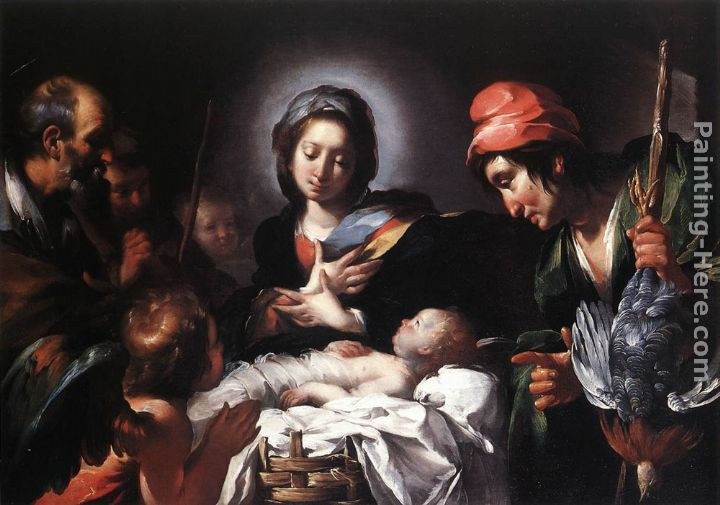 Bernardo Strozzi Adoration of the Shepherds